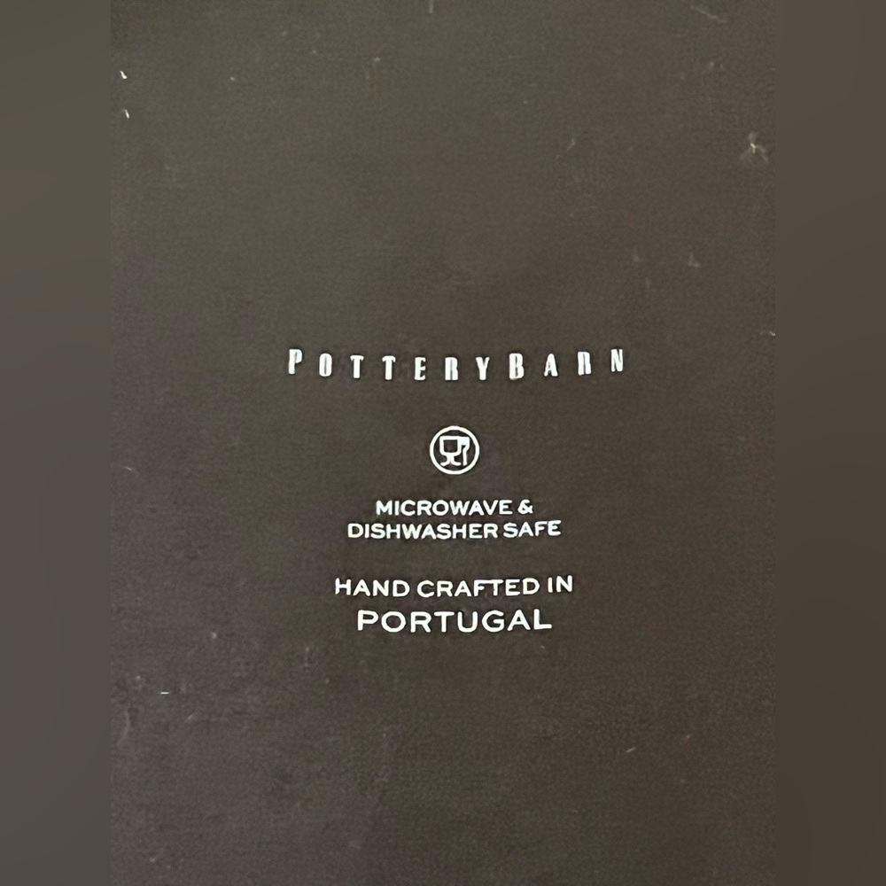 NWOB Pottery Barn Rustic Reindeer Terracotta Dinner Plates S/4 Christmas Holiday - Picture 14 of 16